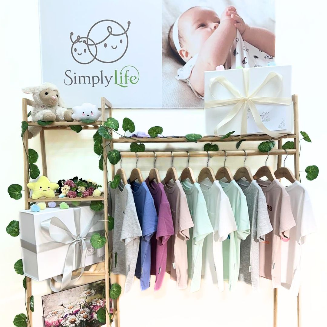 Kids Basic Tee (Printed - Rice & Shine) - TENCEL™ Modal