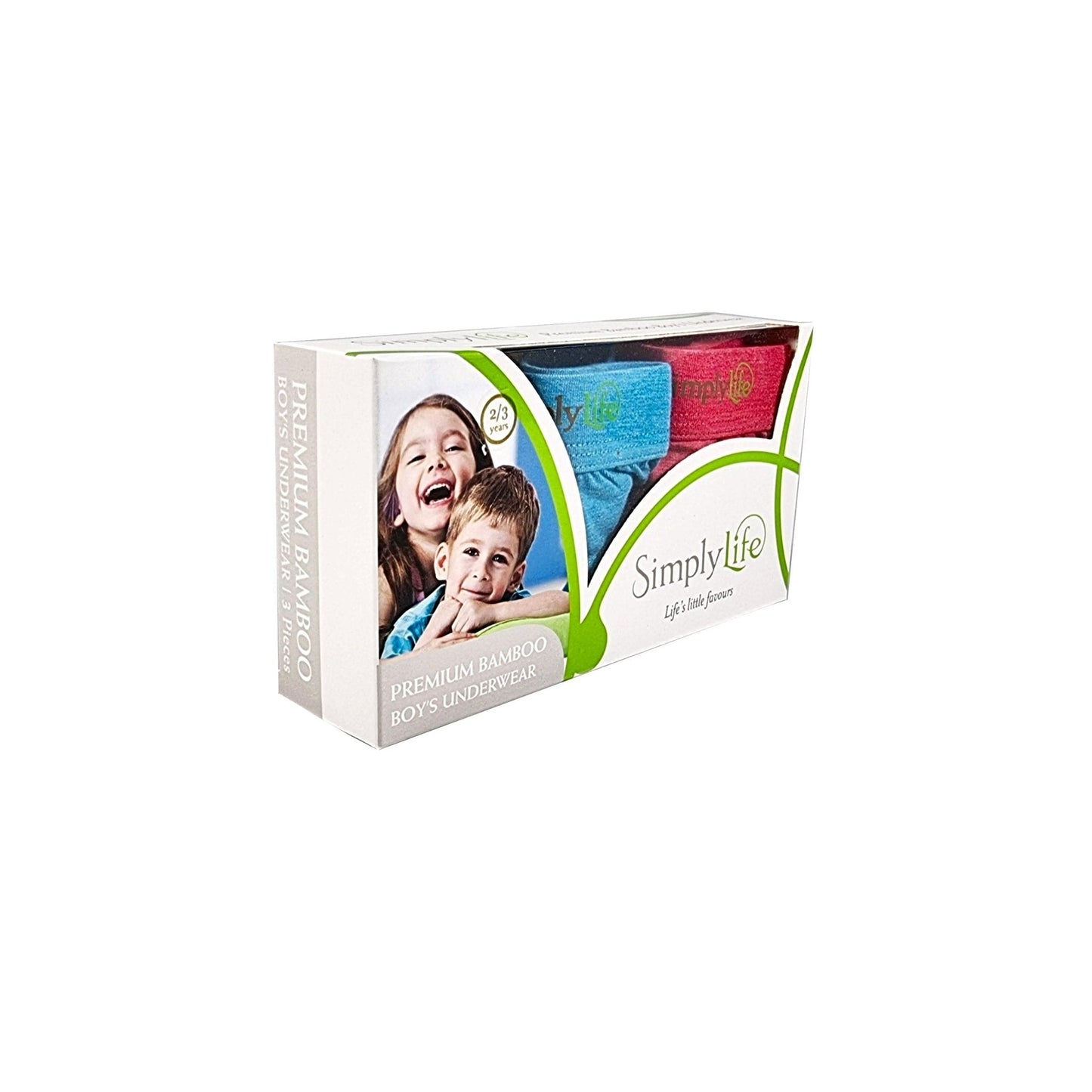 Boys Premium Briefs (Pack of 3) - Singapore & London