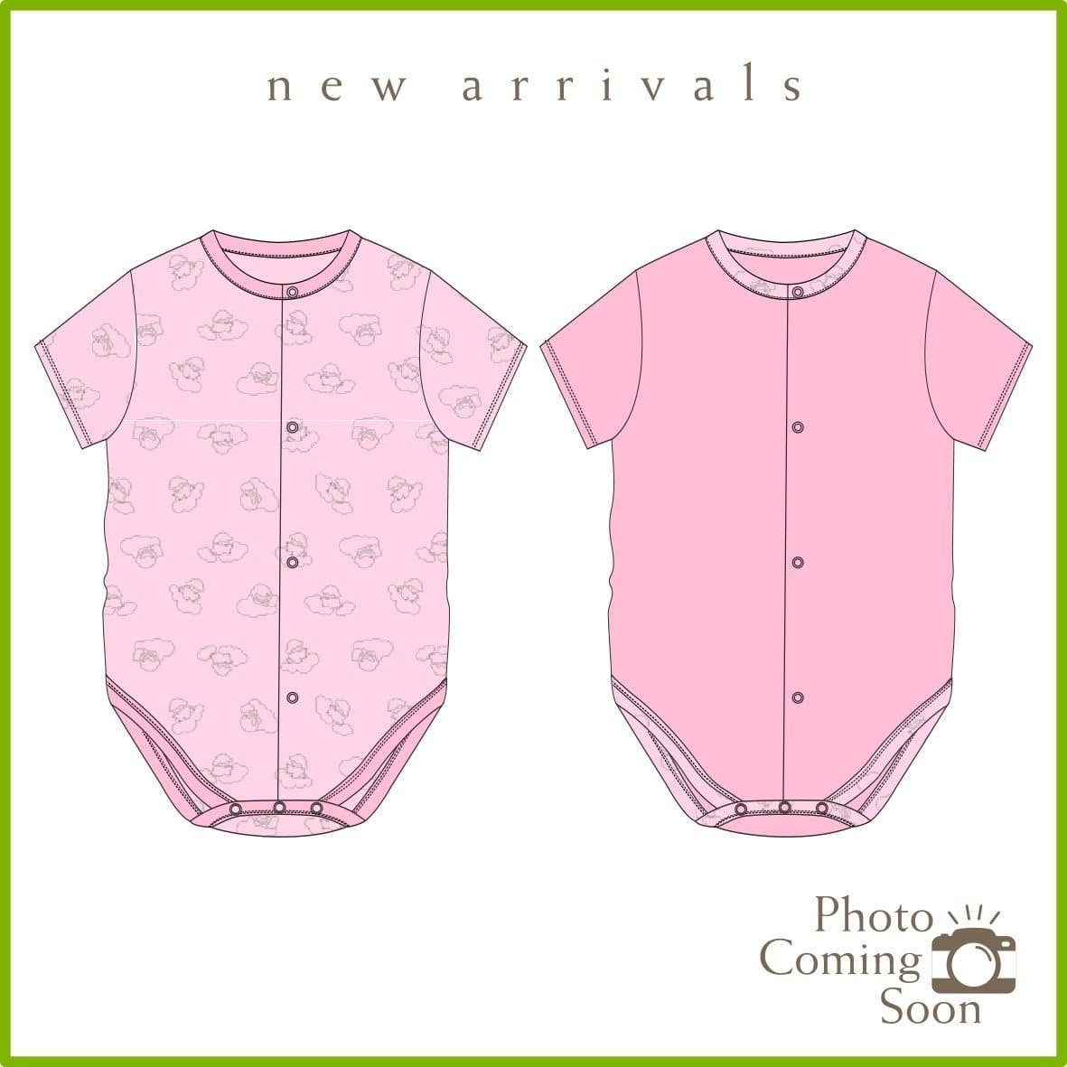 Adorable Lamb - Short-sleeved Creeper with Front Buttons (Value Pack of 2) by simplylifebaby