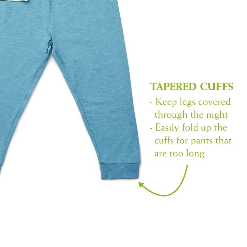 Blue Stars - Short Sleeve Bamboo Pyjamas Set