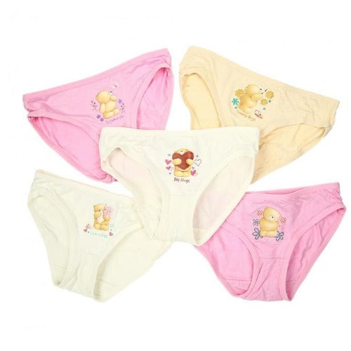 Forever Friends - Girls Innerwear (5-Pack Set) by simplylifebaby