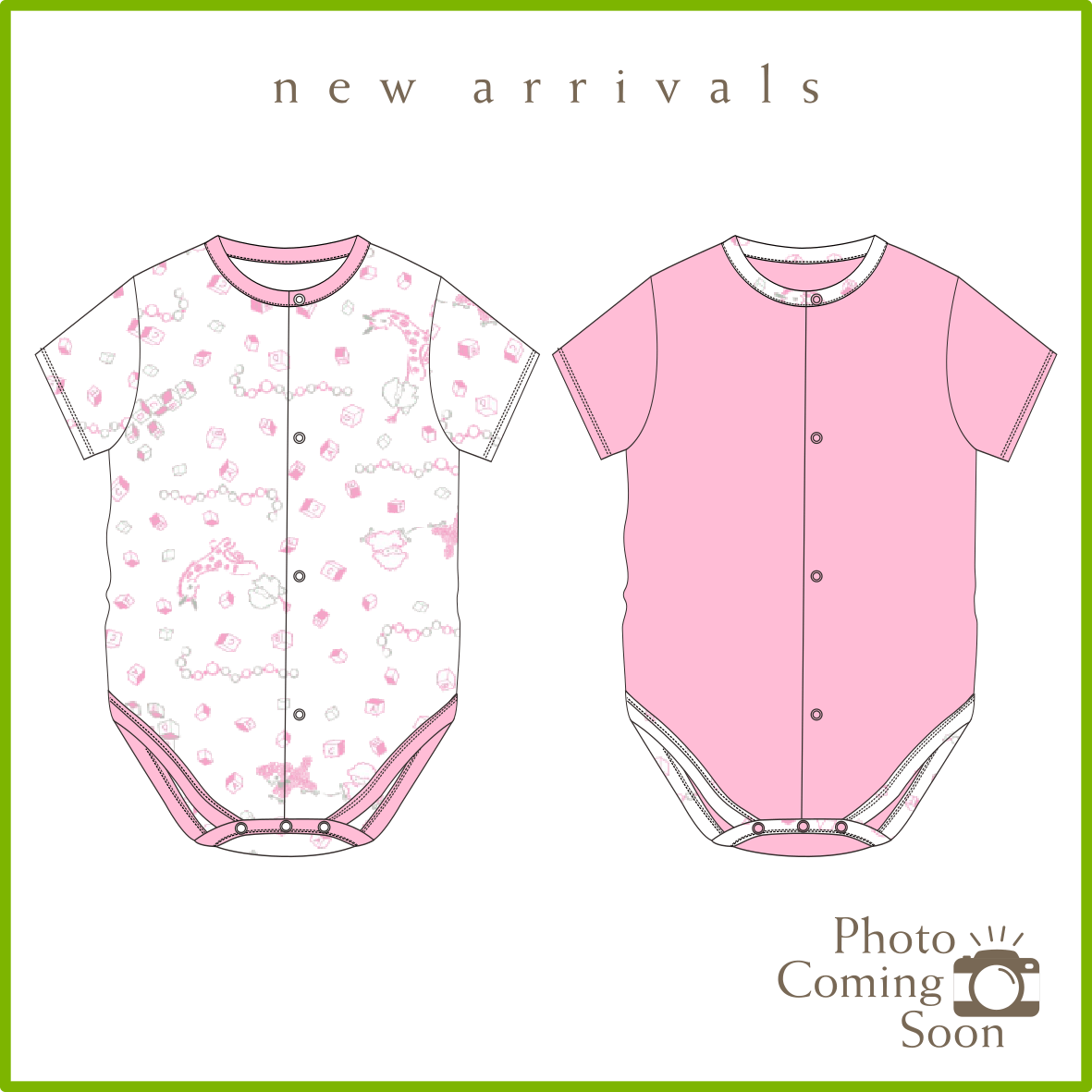 Joy Ride - Short-sleeved Creeper with Front Buttons (Value Pack of 2) by simplylifebaby