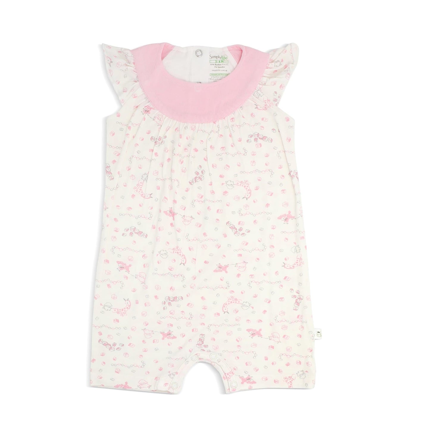 Joy Ride - Shortall with Frilled Sleeves by simplylifebaby