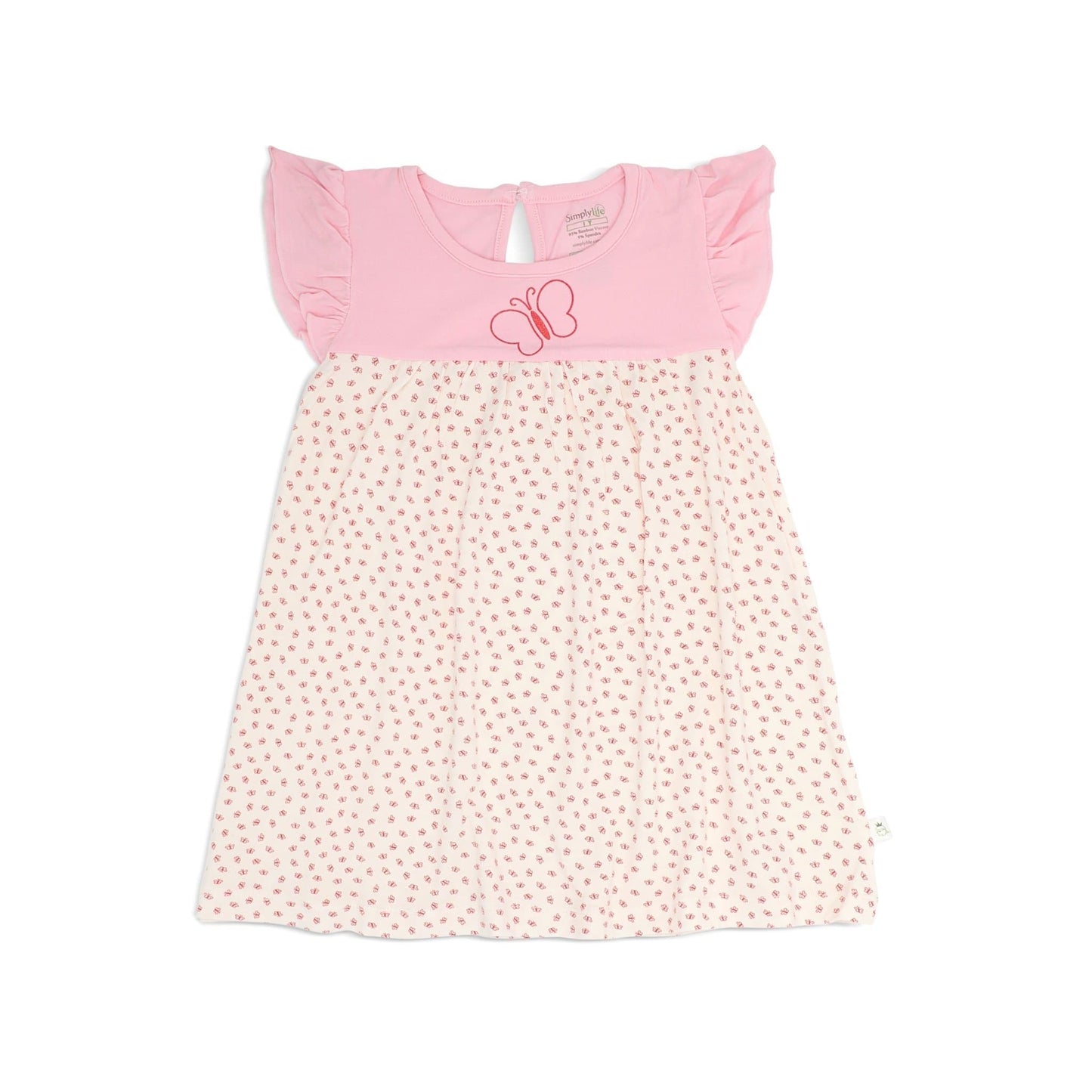 Lovely Butterflies - Capsleeves Dress by simplylifebaby