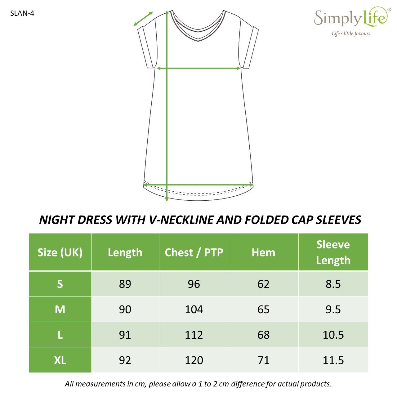 Lagoon Blue - Ladies' Night Dress