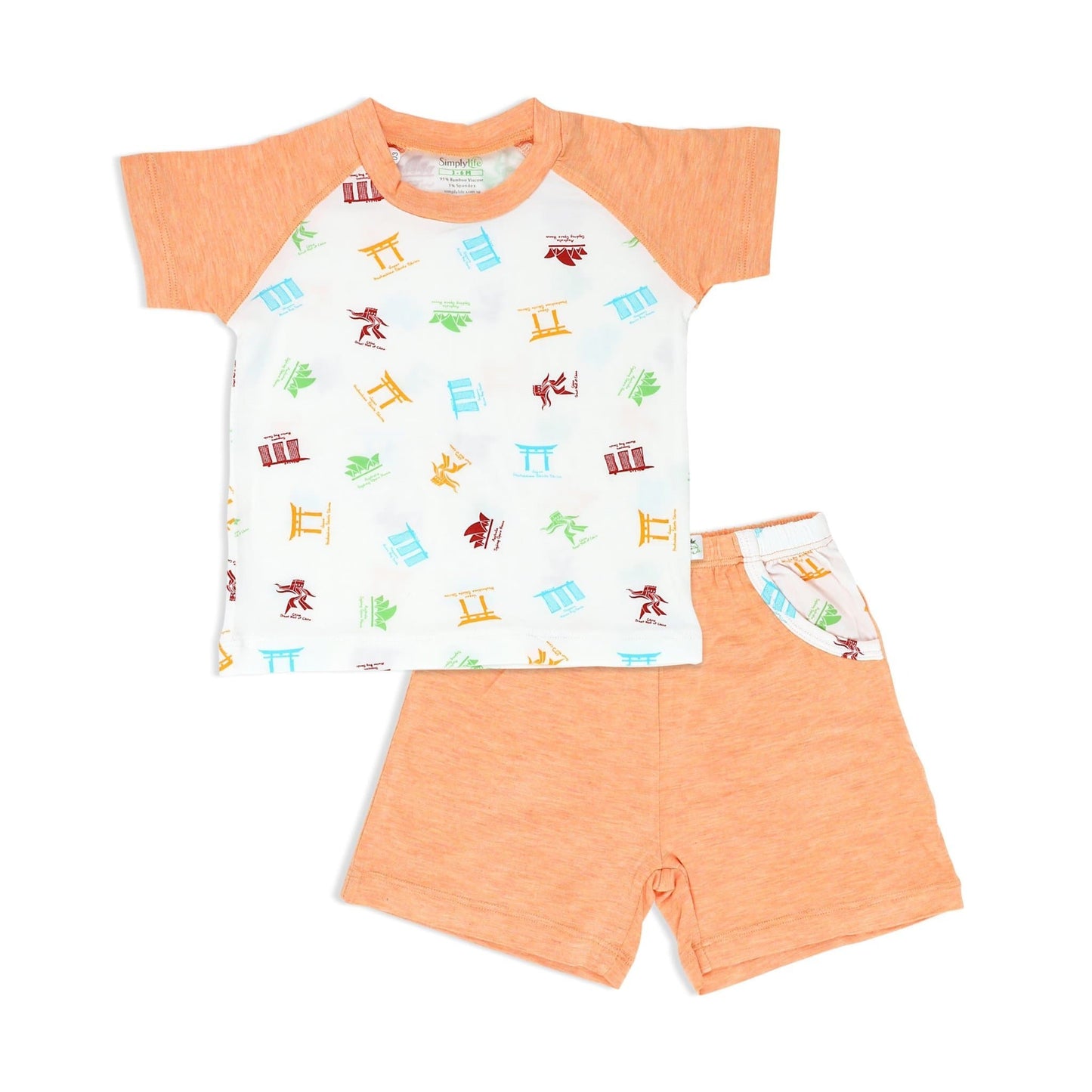 Travel - Shorts & Tee Set - Simply Life