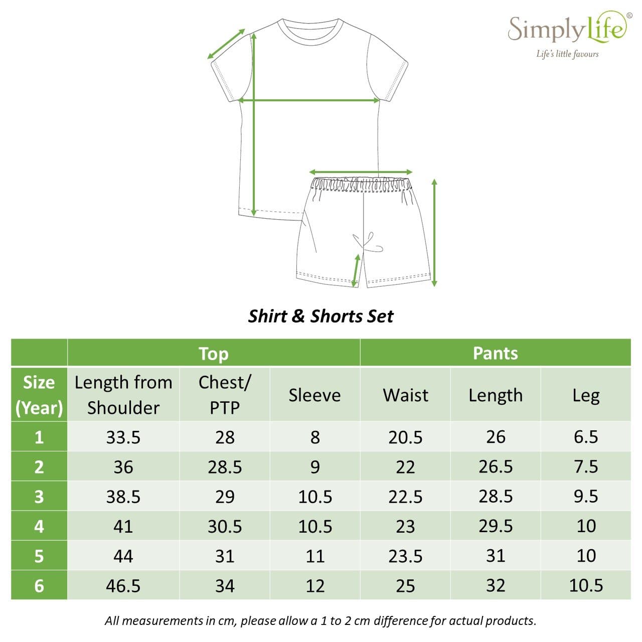 Travel - Shorts & Tee Set - Simply Life