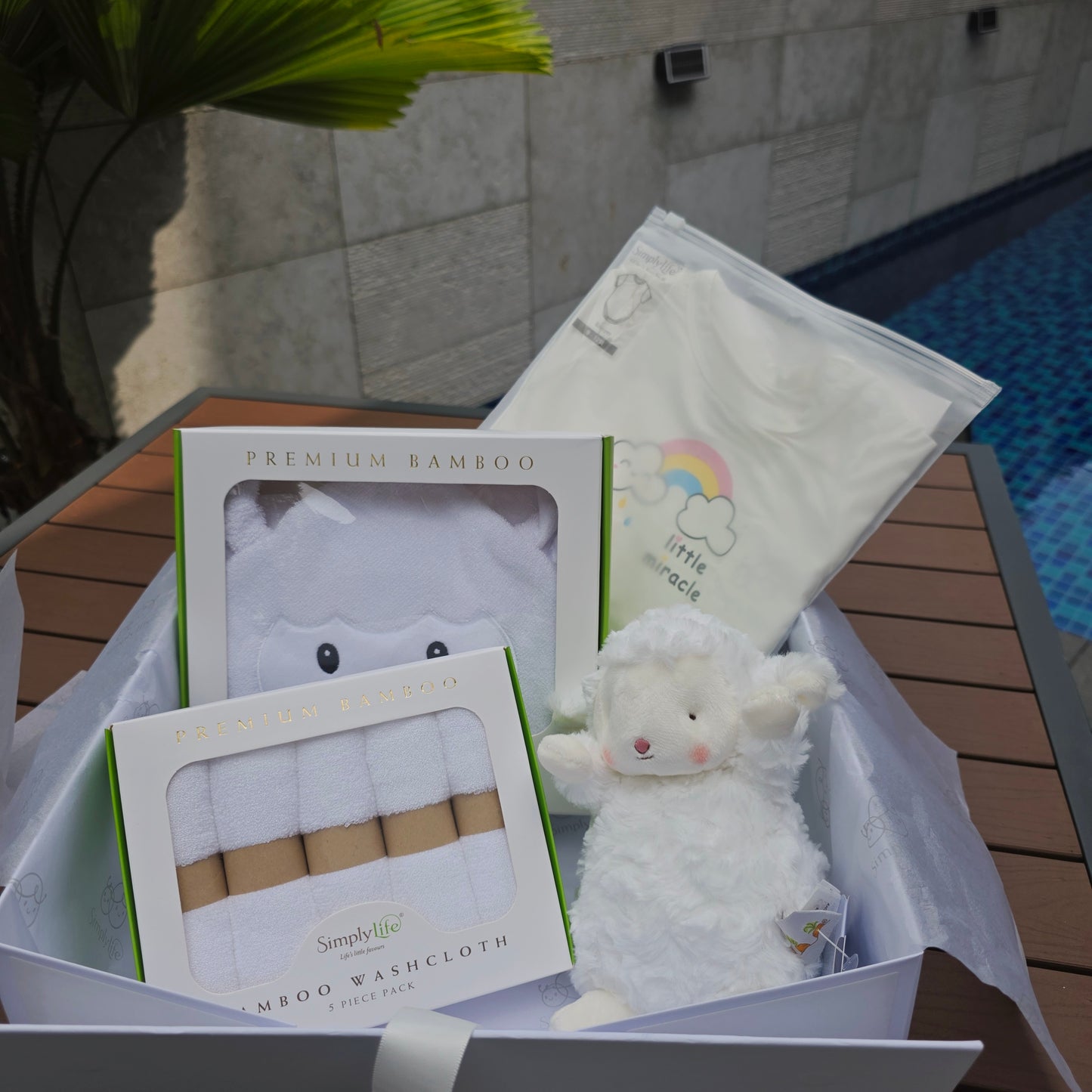 Little Lamb - Newborn Baby Giftset (4 Piece)