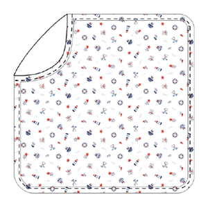 Baby Bedding Blanket (Double Layer, 120 × 120 cm) — Anchor Adventures