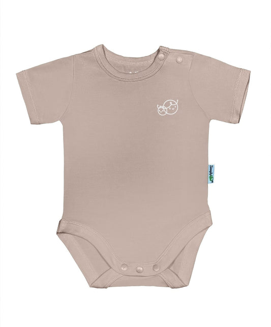 Baby Romper (Taupe) - TENCEL™ Modal