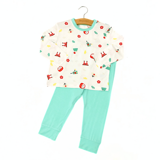 Japan - Long Sleeve Bamboo Pyjamas Set