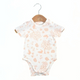 Romper (Shoulder Button) — Vintage Forest (Pink)