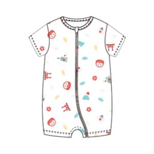 Japan - Baby Bamboo Shortall (Zipper)