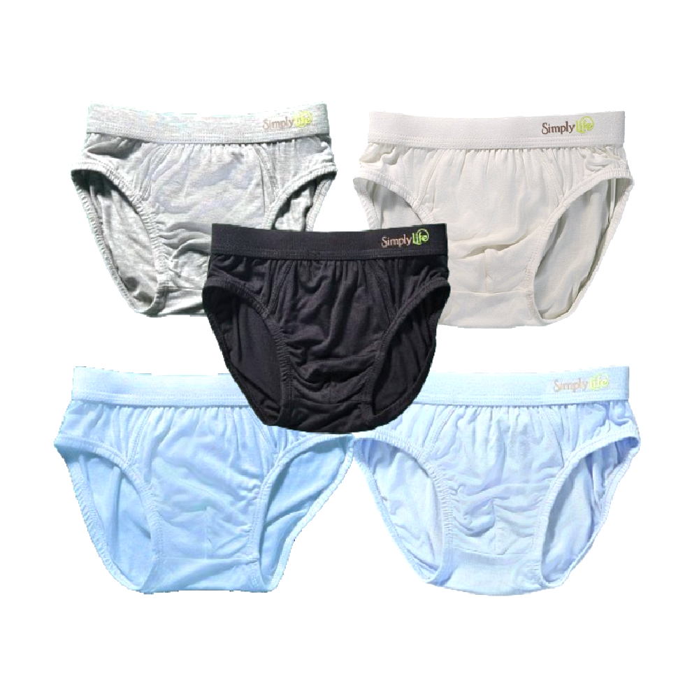 Boys Briefs (Embossed Band) (Pack of 5) - D