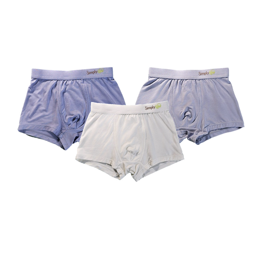 Boys Boxer Briefs (Pack of 3) - Coloured Jacquard Band