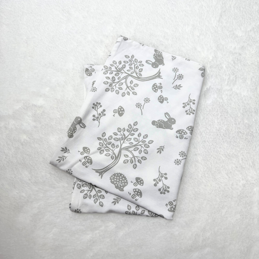 Dreamy Pillow Covers 45cm x 33cm (Vintage Forest Silver)