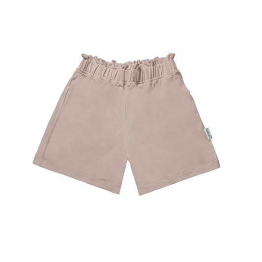 Girls Shorts (Taupe) - TENCEL™ Modal
