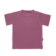 Basic Tee (TENCEL™ Modal, with Pocket) — Burgundy Wine