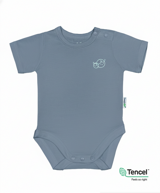 Baby Romper (Cornflower Blue) - TENCEL™ Modal