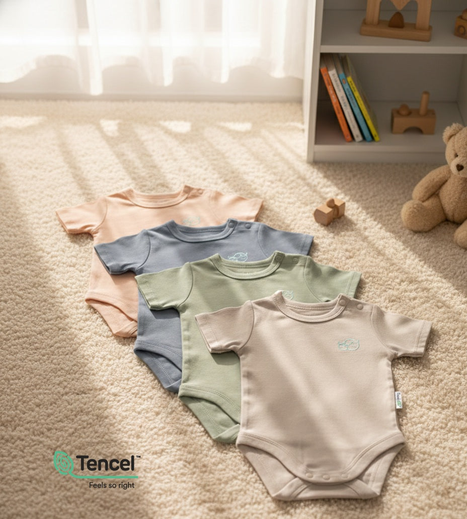 Baby Romper (Sage) - TENCEL™ Modal