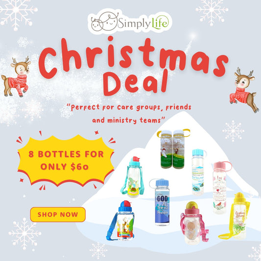 Inspiring Water Bottles - 8 for S$60