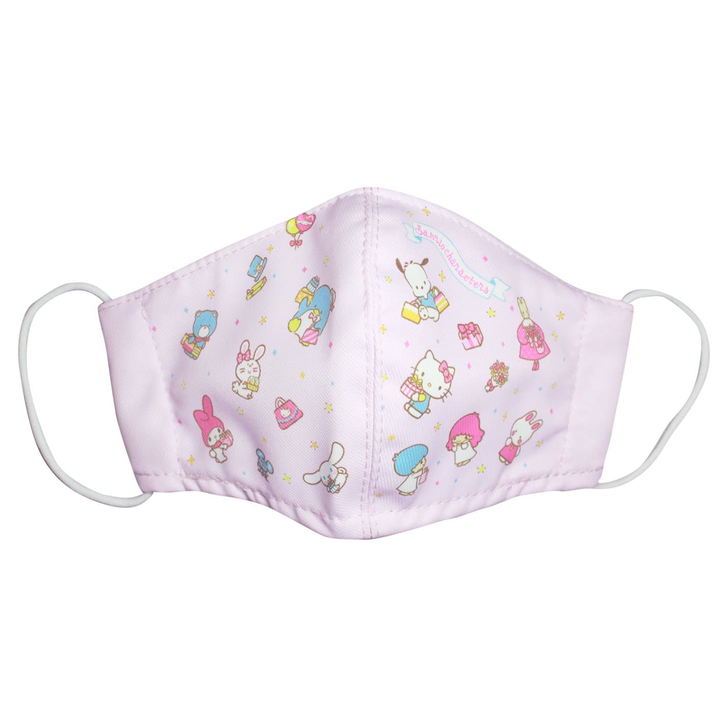 Reusable 3D Face Mask with Pouch & Filters (Children) - Sanrio?? Characters