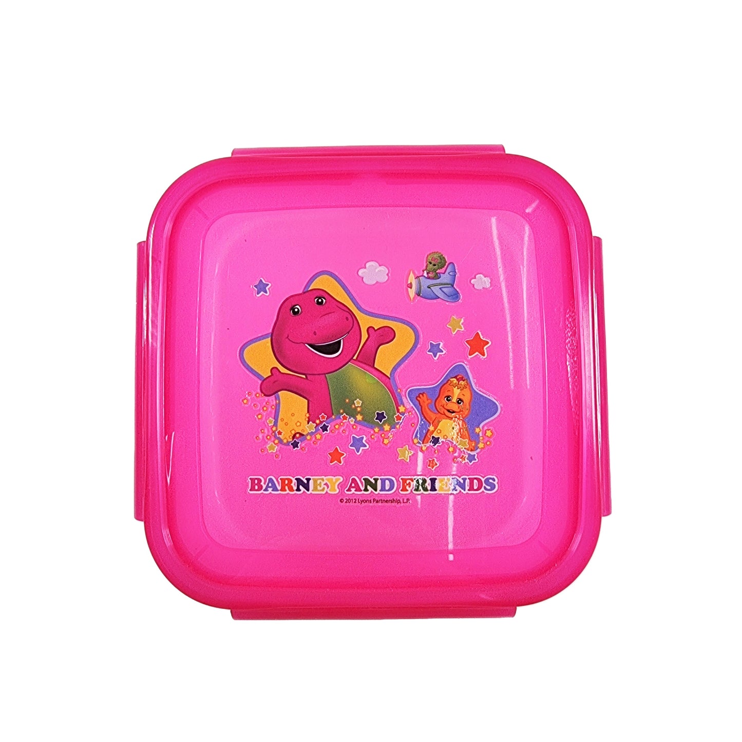 Barney & Friends - Snap-lock Lunch Sandwich Box (500ml)