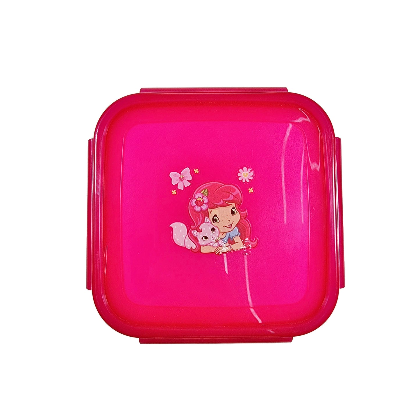 Strawberry Shortcake - Square Snap-lock Lunch Sandwich Box (500ml)