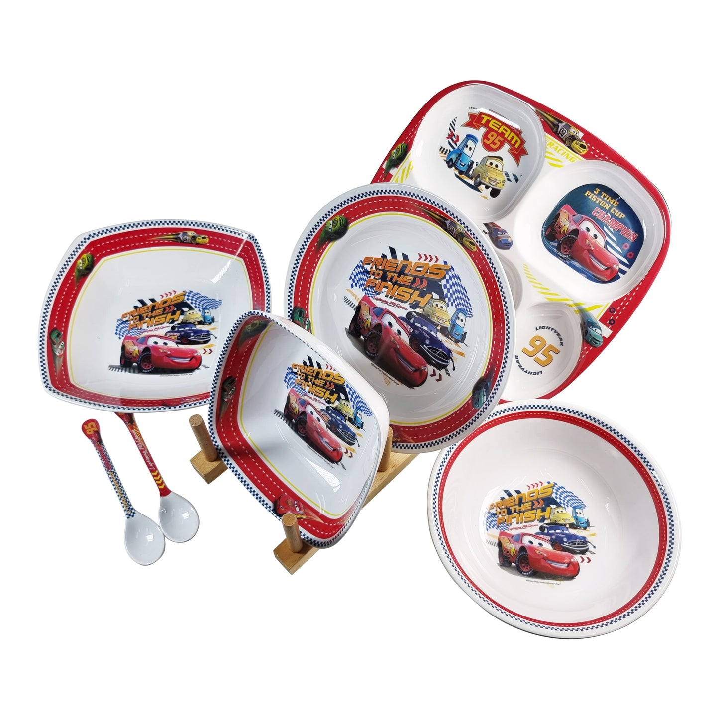Disney Cars - Tableware, Bowl | Plate | Cup | Spoon | Fork (Different Items Available)