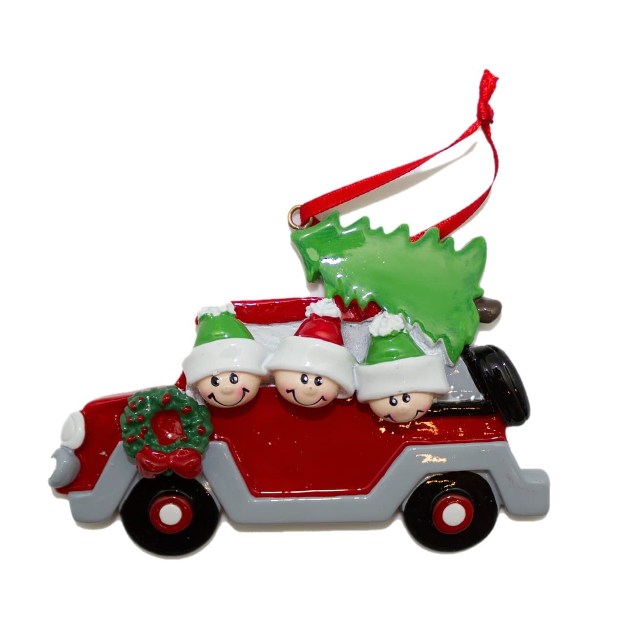 Car - Christmas Ornament (Suitable for Personalization)