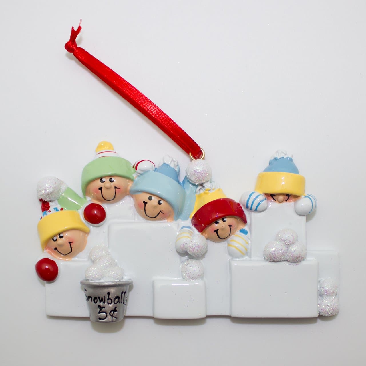 Snow Fort - Christmas Ornament (Suitable for Personalization)