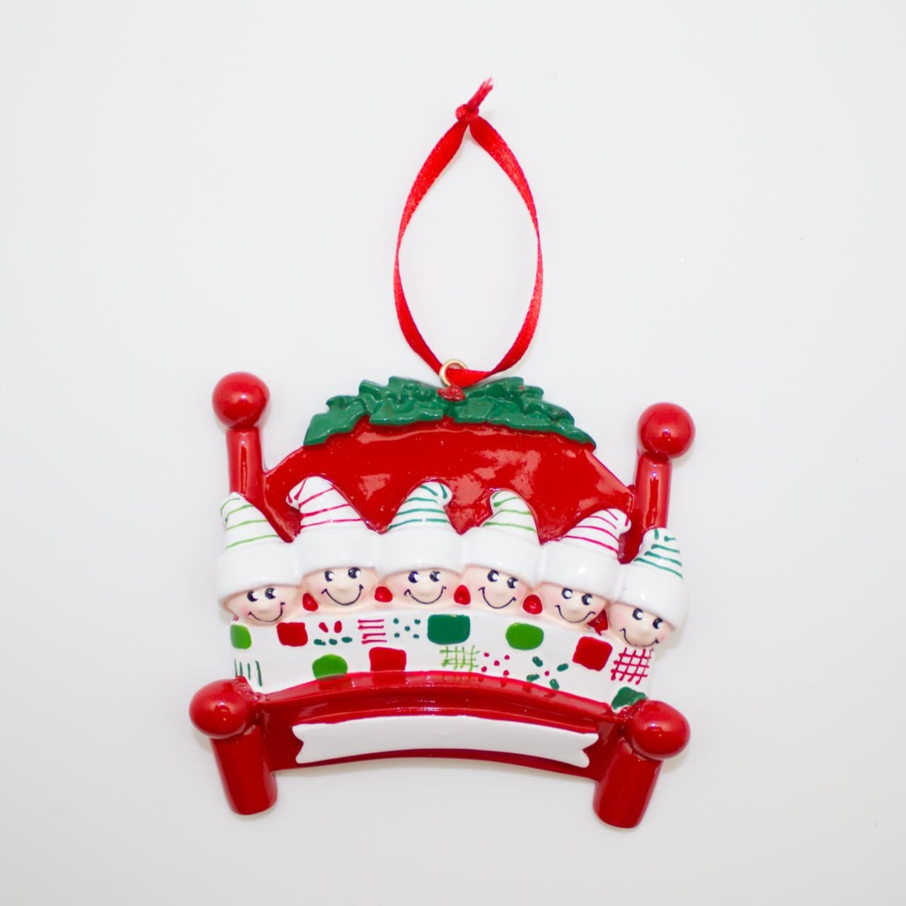 Bed - Christmas Ornament (Suitable for Personalization)