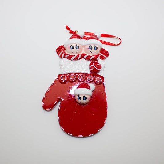 Glove - Christmas Ornament (Suitable for Personalization)