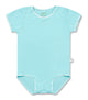 Stretchy Romper (Short Sleeve) — Turquoise
