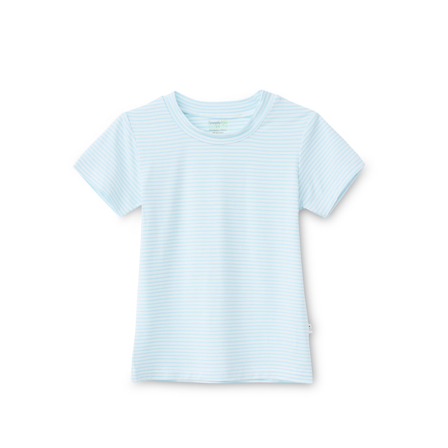 Turquoise Stripes - Basic Tee