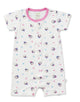 Shortall (Short Sleeve, Front Snap Buttons) — Cute Penguins