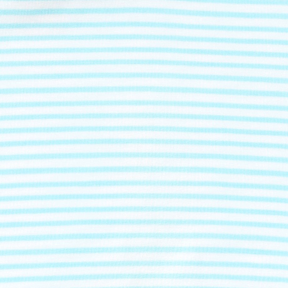 Turquoise Stripes - Baby Blanket (75 x 100 cm)