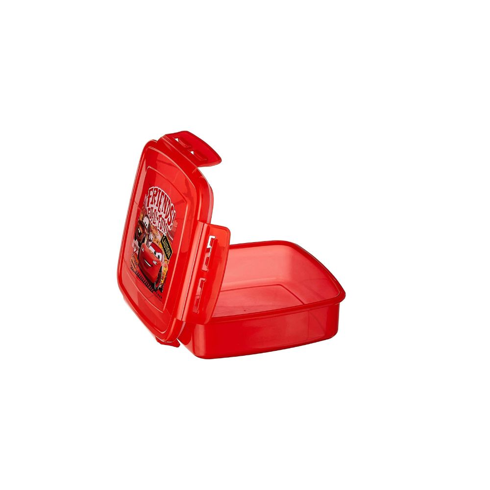 Disney Cars - Snap-lock Lunch Sandwich Box (500ml)