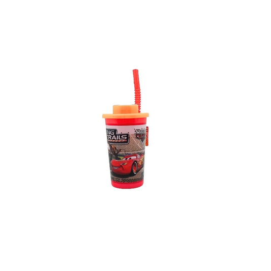 Disney Cars - Cup with Lid and Straw 310ml (Stor)