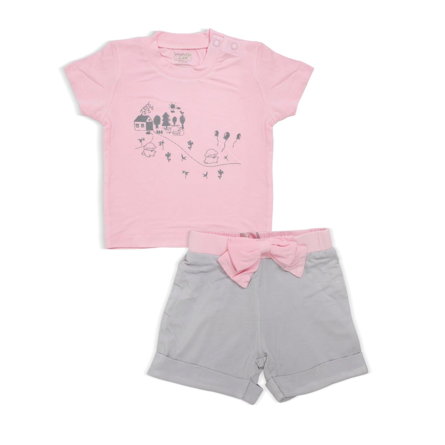 Adorable Lamb - Shorts & Tee set by simplylifebaby