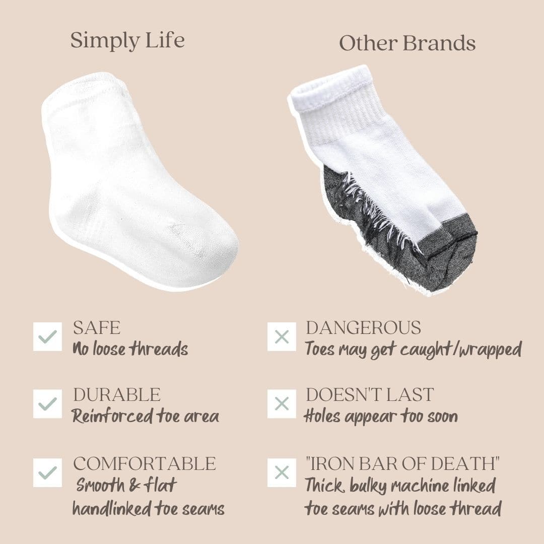 Anti-slip Bamboo Socks (2 Pairs) - Simply Life