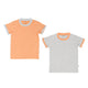 Basic Tee (Folded Sleeves, Pack of 2) — Khaki / Orange