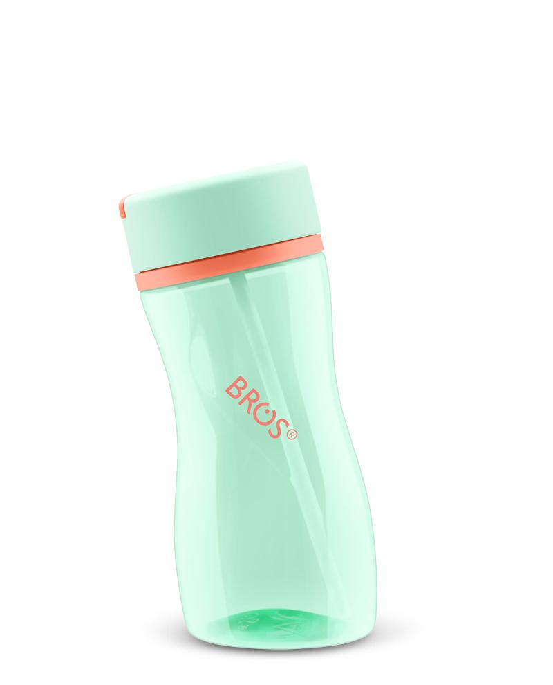 BROS 450ml Water Bottle (Straw Lid)