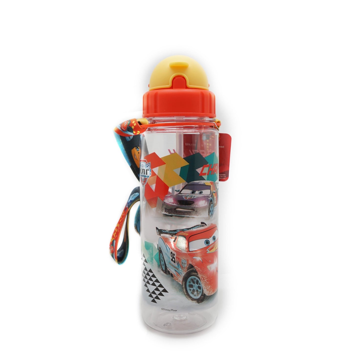 Disney Cars - 450ml (BPA Free) - "Ice Rally Championships" (Different Cap Options)