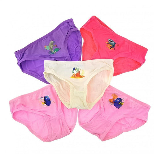 Disney Finding Dory - Girls Innerwear (5-Pack Set) by simplylifebaby