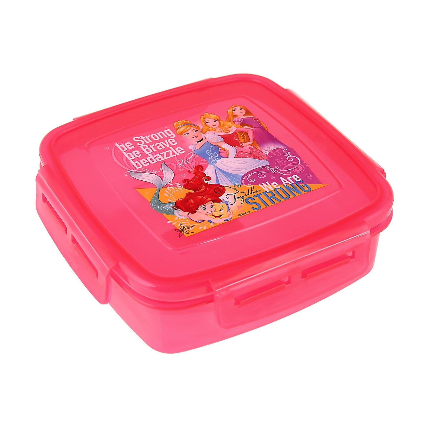 Disney Princess - Snap-lock Lunch Sandwich Box (500ml) - Simply Life
