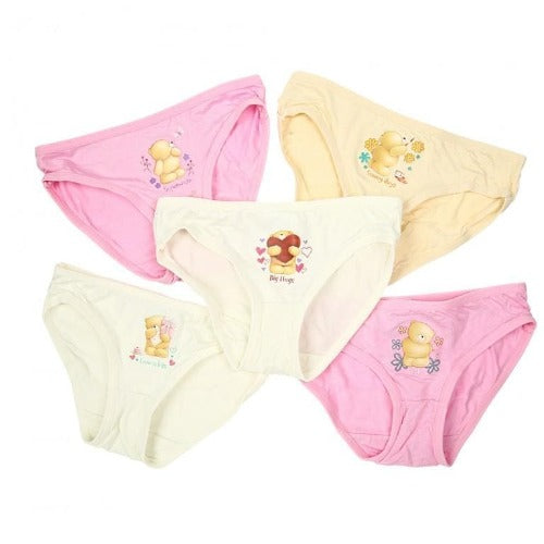 Forever Friends - Girls Innerwear (5-Pack Set) by simplylifebaby