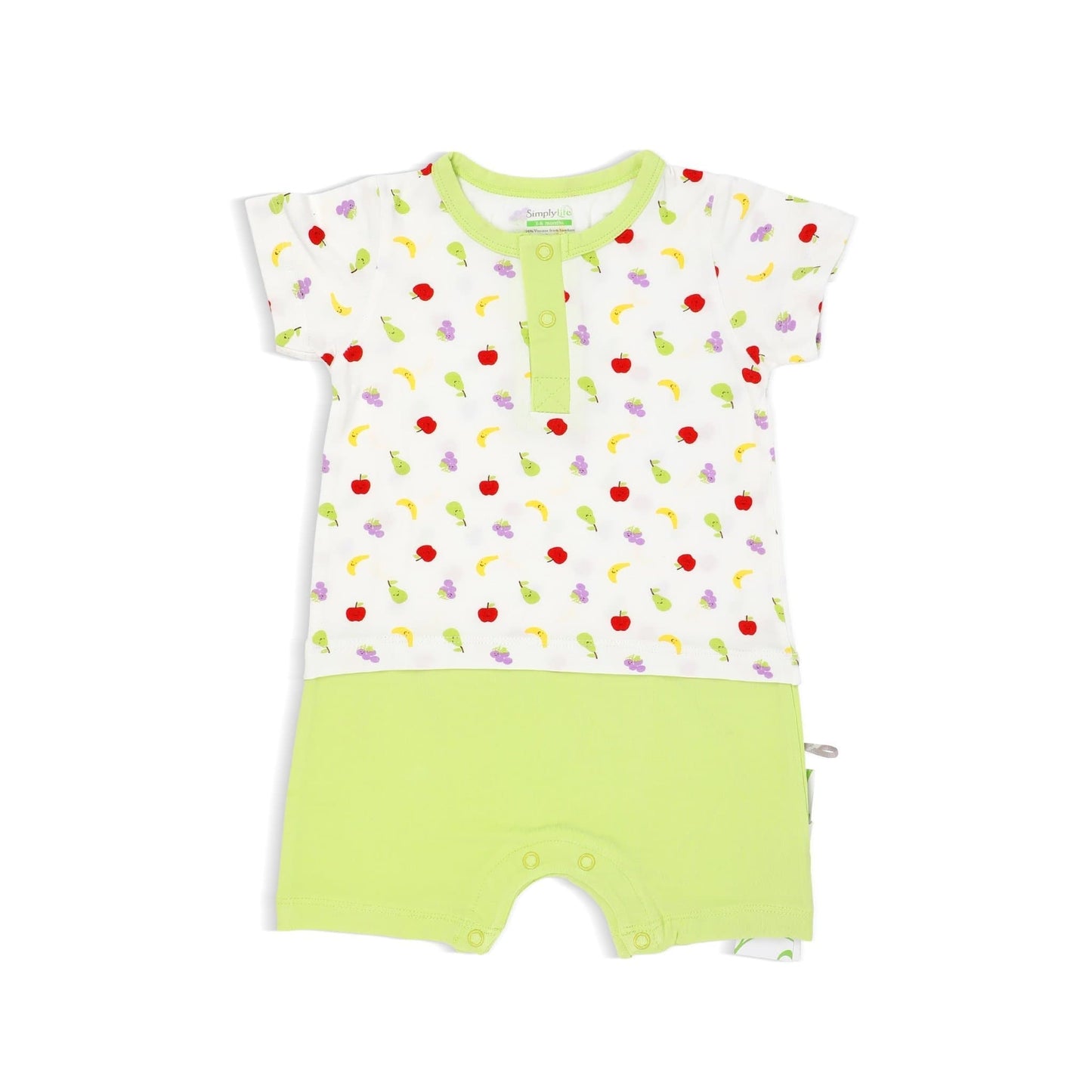 Fruits - Shortall (Mock Shorts & Tee Set) by simplylifebaby