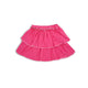 Skirt (Double Ruffles & Roll Edged) — Fuchsia
