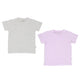 Basic Tee (Pack of 2) — Purple / Grey